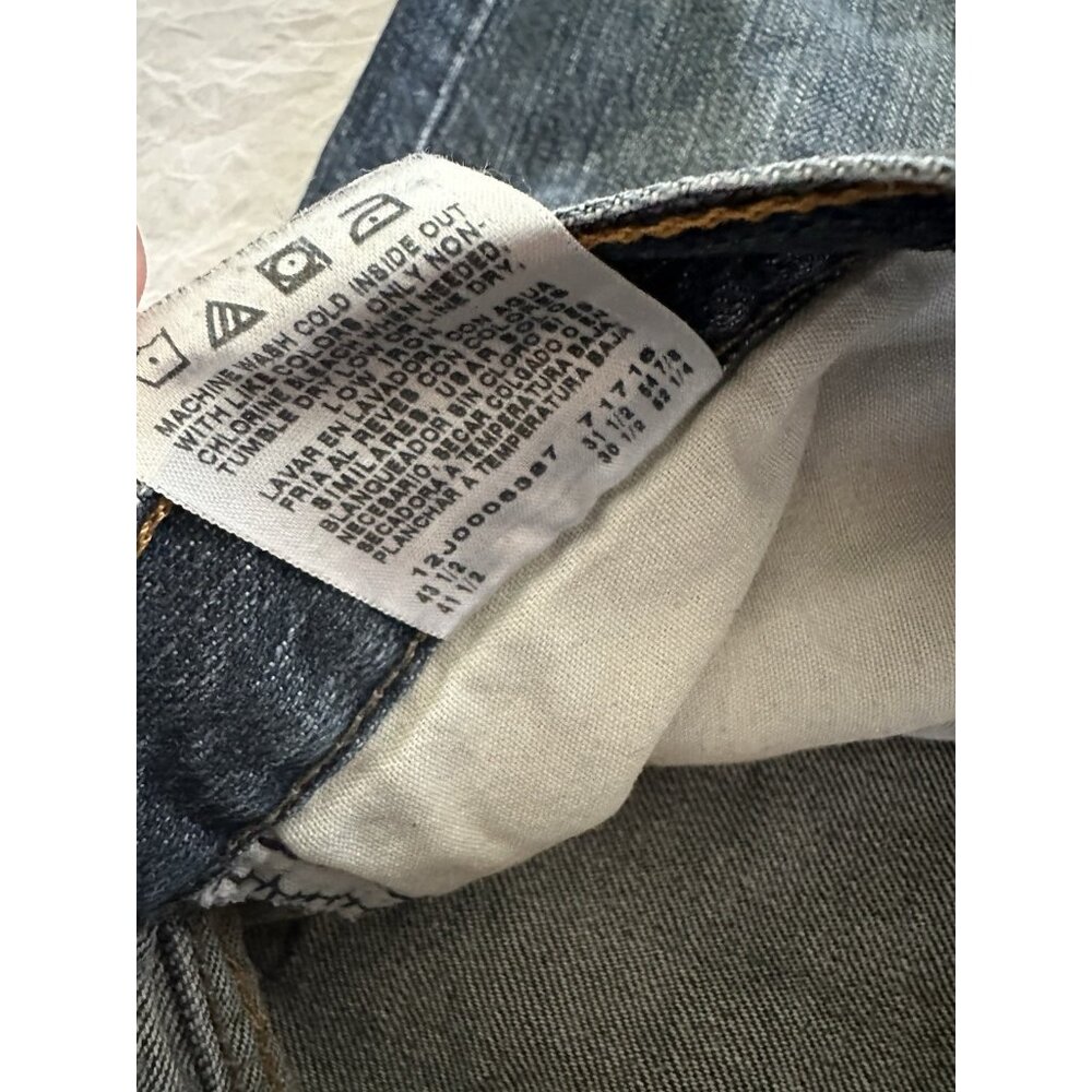 Wrangler Men's Size 40x30 Jeans Relaxed Straight Dark Wash Western Workwear Pant - Picture 8 of 13